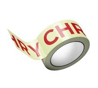 Holiday Caution Tape - 16.4ft Glow in the Dark Christmas Decoration Tape, Safety Inspired Seasonal Decor for School Campgrounds, Garden Paths, Stairs, Driveways, Yards, Patios, Living Rooms, Bedrooms