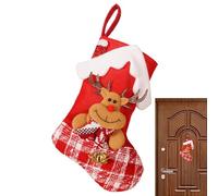 Holiday Cheer Accessory | Cozy Christmas Vibes | Decorative Stocking Design, Fun Holiday Ornament, Plush Stocking Decoration, Kids Christmas Stocking, Personalized Holiday Decor, Christmas Bag