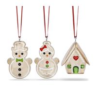 Holiday Cheers Set de decoraciones Pan de jengibre OS