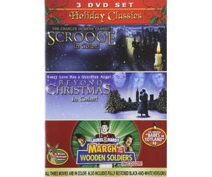 Holiday Classics: Scrooge / Beyond Christmas / Laurel and Hardy: March OfThe Wooden Soldiers [Reino Unido] [DVD]