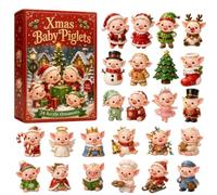 Holiday Festive Collectible Figurine Pendant Set For Tree