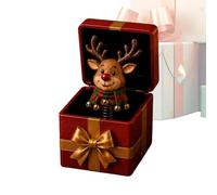 Holiday Figure Party Boxes - Pop out Cute Funny Joke Toys For Office | Features A Delightful Snowman Design That Springs Up To Surprise And Entertain Guests During Holiday Gatherings.