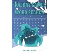 Holiday Games Word Search Festive, Gifts & Travel Fun: Solve 55 seasonal word-search puzzles featuring 9 festive terms each. Sharpen your brain, ... enjoy hours of travel-friendly puzzle fun!