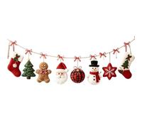 Holiday Garland Decoration, Winter Garland Ornament, Christmas Door Decor