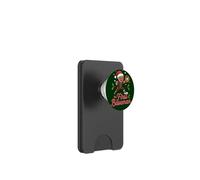 Holiday Gingerbread The First Baseman Christmas Baseball PopSockets PopWallet para MagSafe