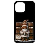 Holiday GNOME For Men and Boys Love Chocolate and Hot Cocoa Carcasa para iPhone 13 Pro MAX