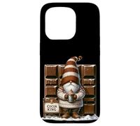 Holiday GNOME For Men and Boys Love Chocolate and Hot Cocoa Carcasa para iPhone 15 Pro