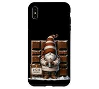 Holiday GNOME For Men and Boys Love Chocolate and Hot Cocoa Carcasa para iPhone XS MAX