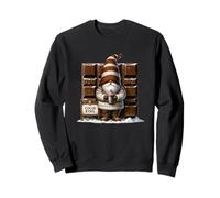 Holiday GNOME For Men and Boys Love Chocolate and Hot Cocoa Sudadera