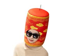 Holiday Hat | Retro Soft Chinese New Year Costume Hat - Festive Supplies Headgear,for Men Women Boys Girls Youth Teens Daughter Family