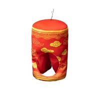 Holiday Hat - Sombrero de poliéster PP Cotton 40 cm, Chinese New Year Hat, Cartoon Headpiece | Novelty Retro Design For Men, Women, Boys, Girls, Youth, Teens, Son, Daughter, Family