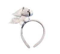 Holiday Headbands For Women - Diadema de felpa para el año 2026 | Pony Doll Costume Hair Hoop for Adults Kids | New Year Photo Prop Party Favour. Cute, 22 cm, Lightweight, Performance.