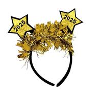Holiday Headwear Accessories | Christmas Birthday Hair Accessories | New Year’s Eve Parties Headband | Sequin Headband | Glitter Hair Accessories | Comfortable and Adjustable for Long Wear