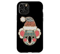 Holiday Joy con Estampado de Leopardo de Santa Koala Carcasa para iPhone 11 Pro