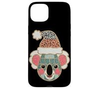 Holiday Joy con Estampado de Leopardo de Santa Koala Carcasa para iPhone 15 Plus