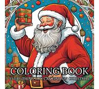 Holiday Magic: A Christmas Coloring Book for Everyone: Festive and Fun Designs for All Ages to Color and Celebrate the Holiday Season