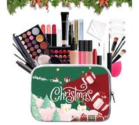Holiday Makeup Set, Portable Waterproof Makeup Kit, Long Lasting Cosmetic Supplies, Christmas Makeup Set, Multifunctional Makeup Kit, Beginner Makeups Set For Beginners