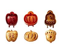 Holiday Mini Pie Mold,Hand Pie Molds, Dough Press Pocket Pie Molds,Mini Pie Maker for Holiday Party Food Making (3PCS-B)