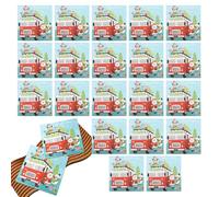 Holiday Napkins for Christmas Cenner, 20-Count Santa Printed Winter Paper