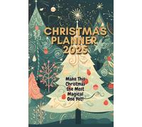 Holiday Planning Journal | Christmas Notebook | Festive Gift Tracker: All-in-One Seasonal Organizer | Includes Budget, Calendar, Meal Planner Perfect ... Moms, and Christmas Lovers | 6x9" | 120 Pages