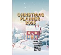 Holiday Planning Journal | Christmas Notebook | Festive Gift Tracker: All-in-One Seasonal Organizer | Includes Budget, Calendar, Meal Planner Perfect ... Moms, and Christmas Lovers | 6x9" | 120 Pages