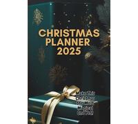Holiday Planning Journal | Christmas Notebook | Festive Gift Tracker: All-in-One Seasonal Organizer | Includes Budget, Calendar, Meal Planner Perfect ... Moms, and Christmas Lovers | 6x9" | 120 Pages