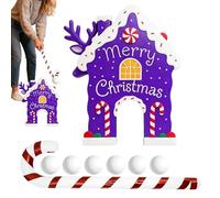 Holiday Putter Kit - Gingerbread Swing Pack for Kids Activity | Festivity Inspired Golfing Toys Collection with Novelty Club Ball Targets & Engaging Seasonal Play Pieces for Lawn Event Fun Picnic