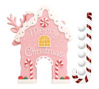 Holiday Putter Kit - Gingerbread Swing Pack for Kids Activity | Festivity Inspired Golfing Toys Collection with Novelty Club Ball Targets & Engaging Seasonal Play Pieces for Lawn Event Fun Picnic