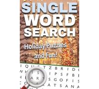 Holiday Puzzles & Fun! Word Search Book for Adults: Festive Word Search Puzzles for Relaxation, Stress Relief, and Christmas Cheer | Cozy Holiday Activity Book for Adults & Seniors