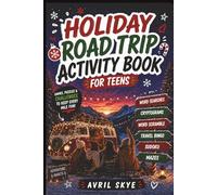 Holiday Road Trip Activity Book For Teens: Fun Travel Games | Screen-Free Car Activities | Word Search, Travel Bingo, Cryptograms, Sudoku, Word ... Stocking Stuffers or Birthday Present