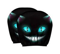Holiday Sleeve, Festive Headrest Guard, Novelty Costume Fabric, Universal Elastic Fitting Mesh, Improves Passenger Mood Level, Travel Accessory Hardware, Standard Sizing Fits Auto Chair