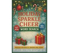 Holiday Sparkle Cheer Word Search: Playful Puzzles to Celebrate Festive Joy with Engaging Word Searches for Families and Festive Puzzle Enthusiasts