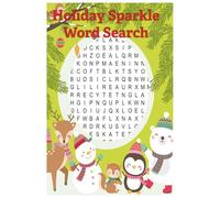 Holiday Sparkle Word Search: A Festive Season of Christmas Word Search Book for Adults and Kids Fun, Easy, and Relaxing Puzzles for All Ages - Easy to Read Print, Travel Size!