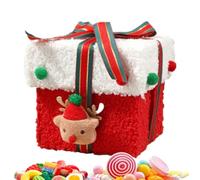 Holiday Treat Wrapping Box - Christmas Goodie Boxes For Kids | Holiday Decor For Handicrafts Fruits Party Favors Family Gatherings Office Teachers Students Event Planners Boutiques Shops