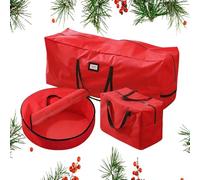 Holiday Tree StorageBag - Artificial Christmas, Tree Dust Cover, Zippered Tote, Space Saving Storage Solution | Ideal Storage for Apartment Dorm House School Hotel Farmhouse Decoration