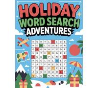 Holiday Word Search Adventures: Festive Large Print Word Searches for Adults & Seniors