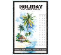 Holiday Word Search Puzzles: Word Search Puzzles with Easy to Read about Special Holidays, Christmas, Halloween, Easter, Thanksgiving, and More | 6x9 ... for Holiday Lovers, Families, and Puzzle Fans