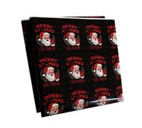 Holiday Wrapping Paper - 30x20in Number Print Packaging Sheets for Gift Wrapping | Paper Rolls for Christmas, Birthdays, Weddings, Flower Bouquets, Crafts, and Home Decoration