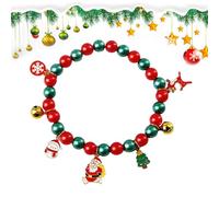 HolidayPet Collar - Creación de Ropa para el Cuello canino Masculino, Banda para el Cuello de Temporada con Dije de FrostyFlakes | Ideal para Fiestas de Temporada fría de TinyDogs