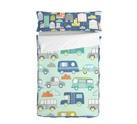 Holidays Saco nórdico Multicolor, 90x200 cm (Cama 90) Sin Relleno, 100% Algodón, Calidad de 150 Hilos