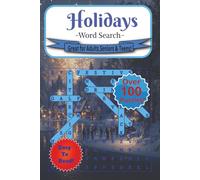 Holidays Word Search: Holiday Word Search: Word Puzzles with Easy-to-Read Print about Christmas, New Years, Thanksgiving and More | 6x9 inches, 252 ... Holidays and Everyday (Holiday Puzzle Books)