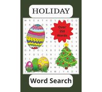 Holidays Wordsearch Puzzle Book: Word Search with Easy to Read Print about Holidays , Vacation , Easter and more | 6x9 inches, 60 pages | 350+ words | ... Gift for Vacations, Holidays and Free Times