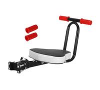 HOLIDYOYO 1 Pieza Asiento Plegable para Bicicleta Infantil Silla Delantera Ajustable para Bicicleta Negro