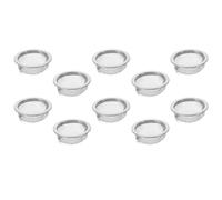 HOLIDYOYO 10 Filtros de Moxibustión de Acero Inoxidable Reutilizables Malla Fina para Filtro de Bolsa de Moxa para Terapia Facial y Corporal Kit 10 Piezas para Uso en Casa y Clínicas