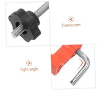 HOLIDYOYO 12 piezas Abrazaderas de Ángulo Recto para Carpintería y Piedra Clips de Fijación para Esquinas Soportes Resistentes para Granito Mármol y Paneles Alineación Precisa de Juntas