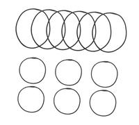 HOLIDYOYO 12 Piezas Microphone Shock Mount Rubber Rings Vibration Elastic Bands Replacement Clips For Studio and Home Recording