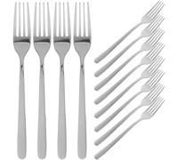 HOLIDYOYO 12 Piezas Tenedores de Acero Inoxidable Lavavajillas Set de Cubiertos Elegantes para Postres Cena y Apto para Hogar Hotel y Restaurantes