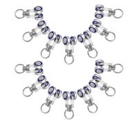 HOLIDYOYO 14 Deslizadores Metálicos para Riel de Cortinas con Rodamientos Silenciosos Poleas Resistentes para Cortinas Pesadas Ruedas Guía Duraderas Accesorios para Instalación en Hogar