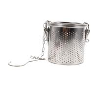 HOLIDYOYO 1pieza Cesto De Acero Inoxidable Para Especias Filtro De Sazonador Para Cocción Para Almacenamiento De Caldos y Condimentos Cocina