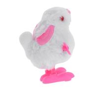 HOLIDYOYO 1pieza Juguete De Conejo Saltarín De Pascua Peluche Realista Función De Cestas De Pascua y De Caza De